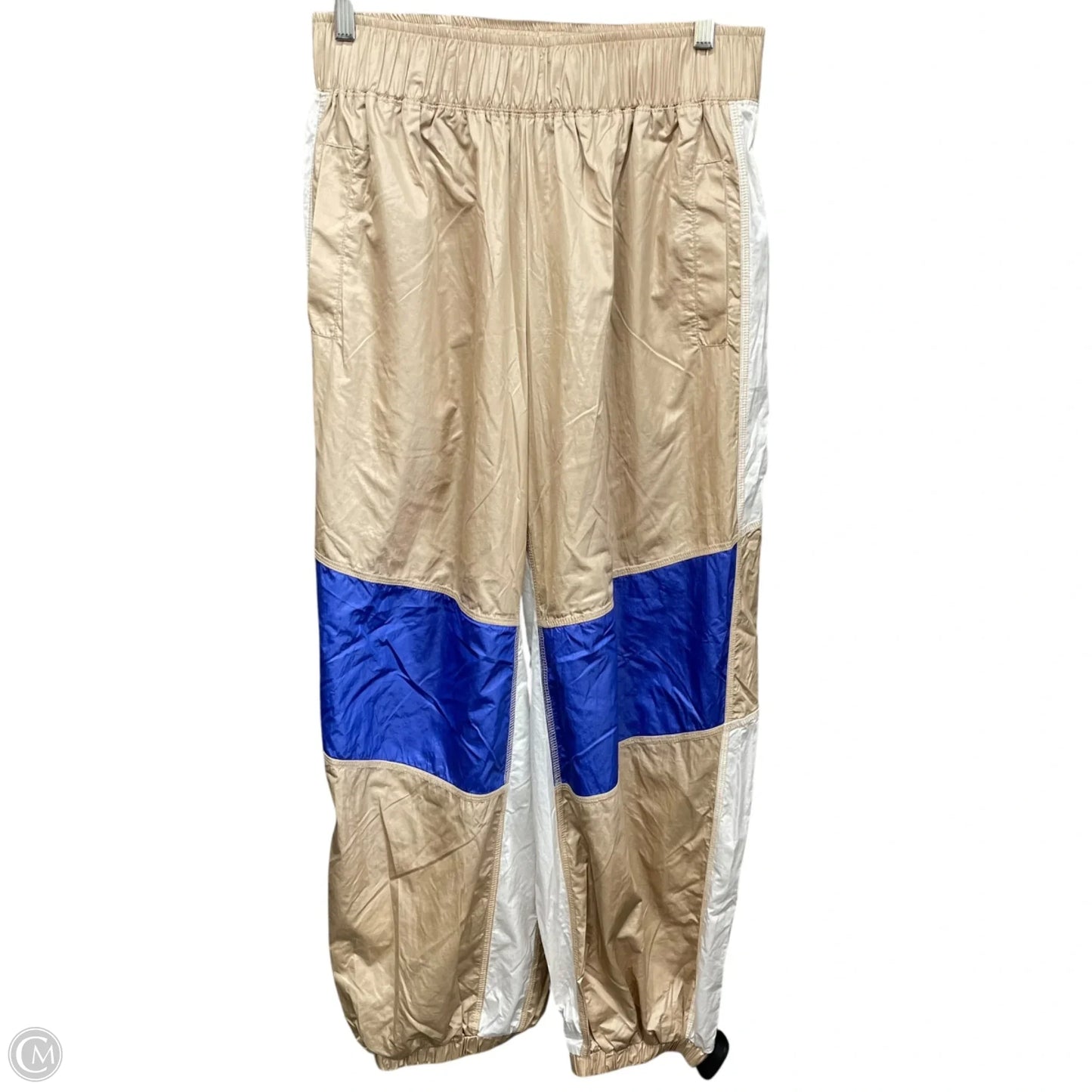 Pants Lounge By Free People In Blue & Tan, Size: M