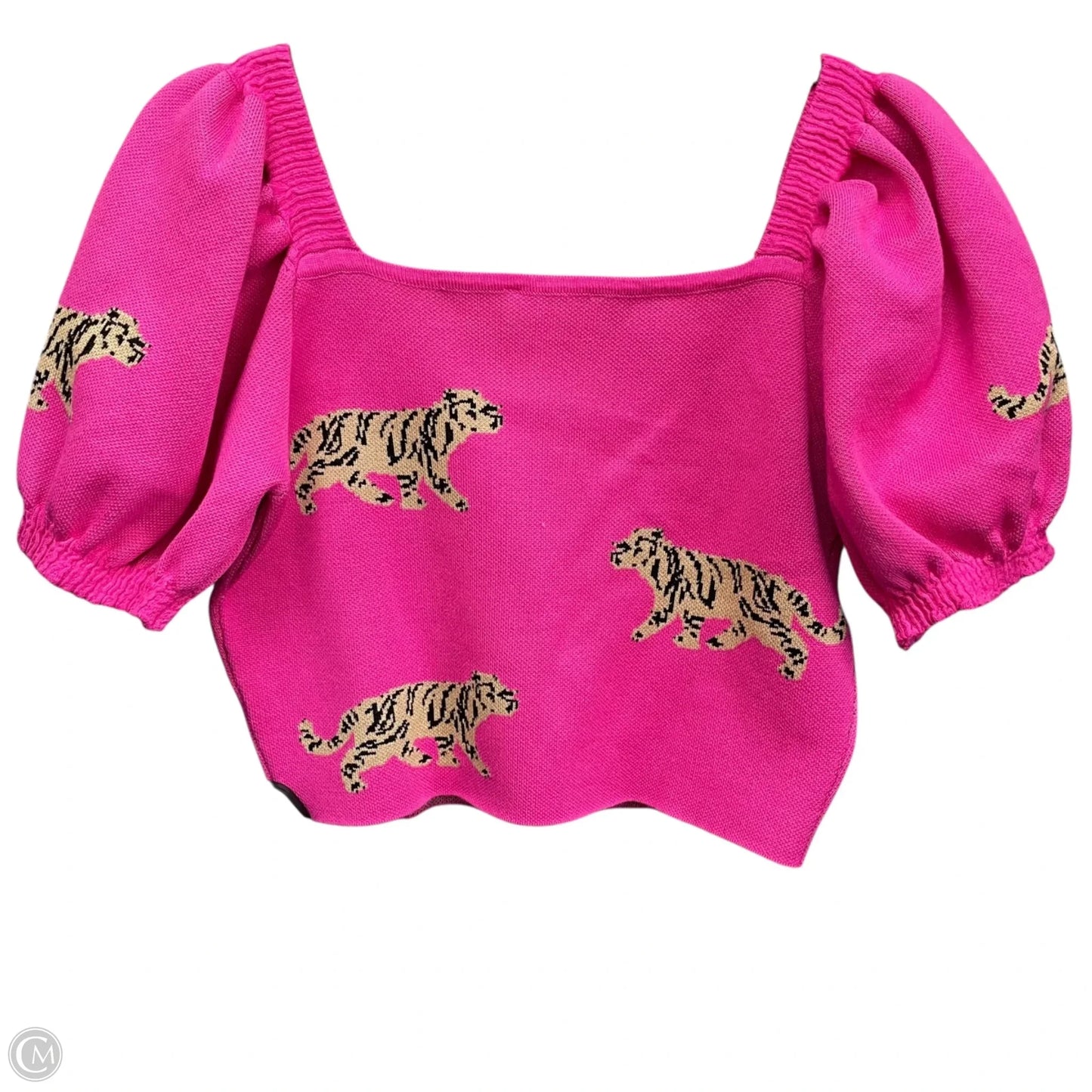 Top Short Sleeve By Entro In Pink, Size: M
