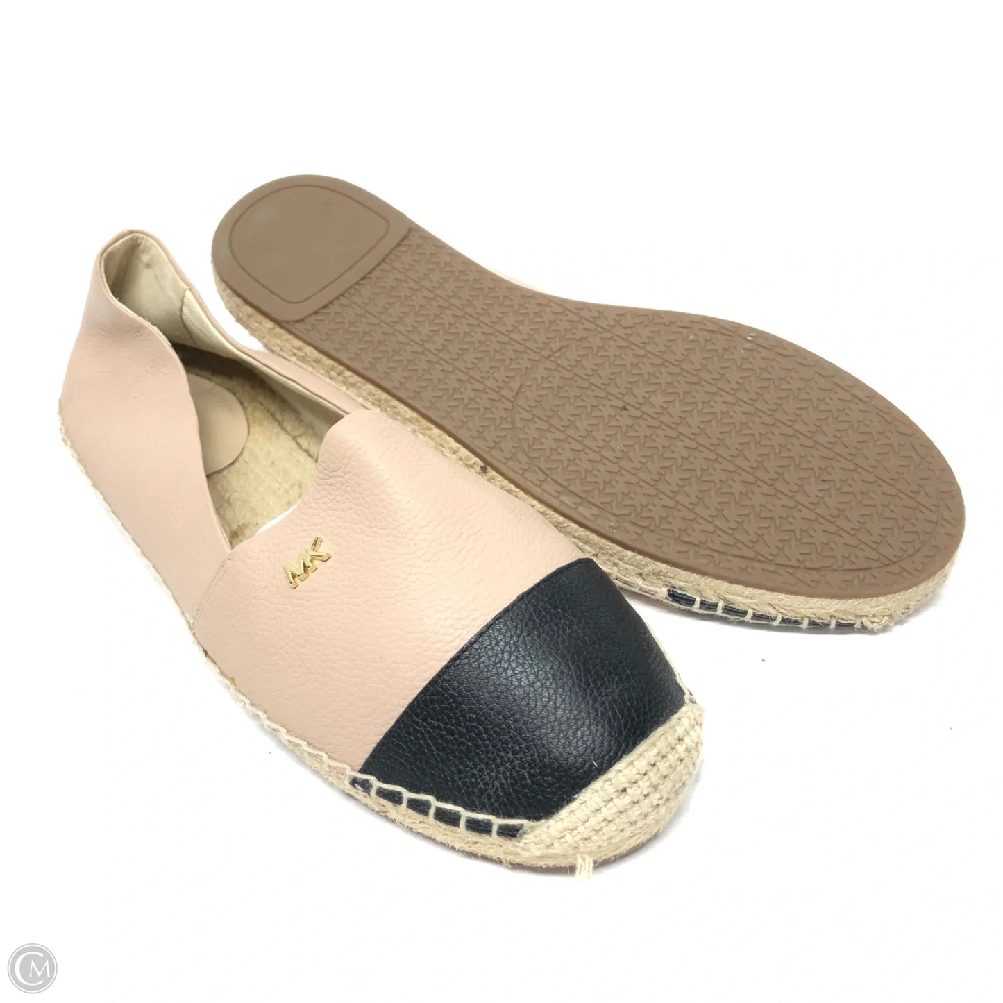 Shoes Flats By Michael By Michael Kors In Black & Tan, Size: 7