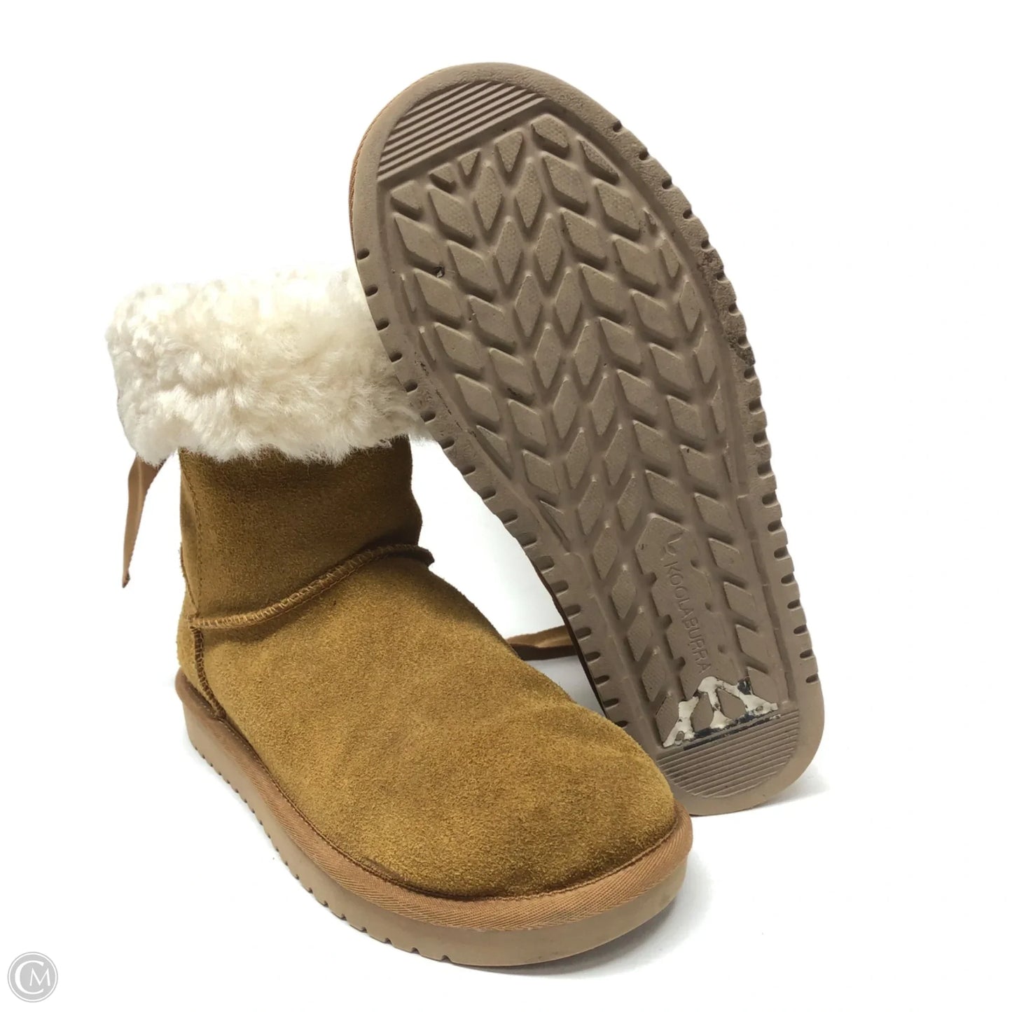 Boots Ankle Flats By Koolaburra By Ugg In Brown, Size: 7