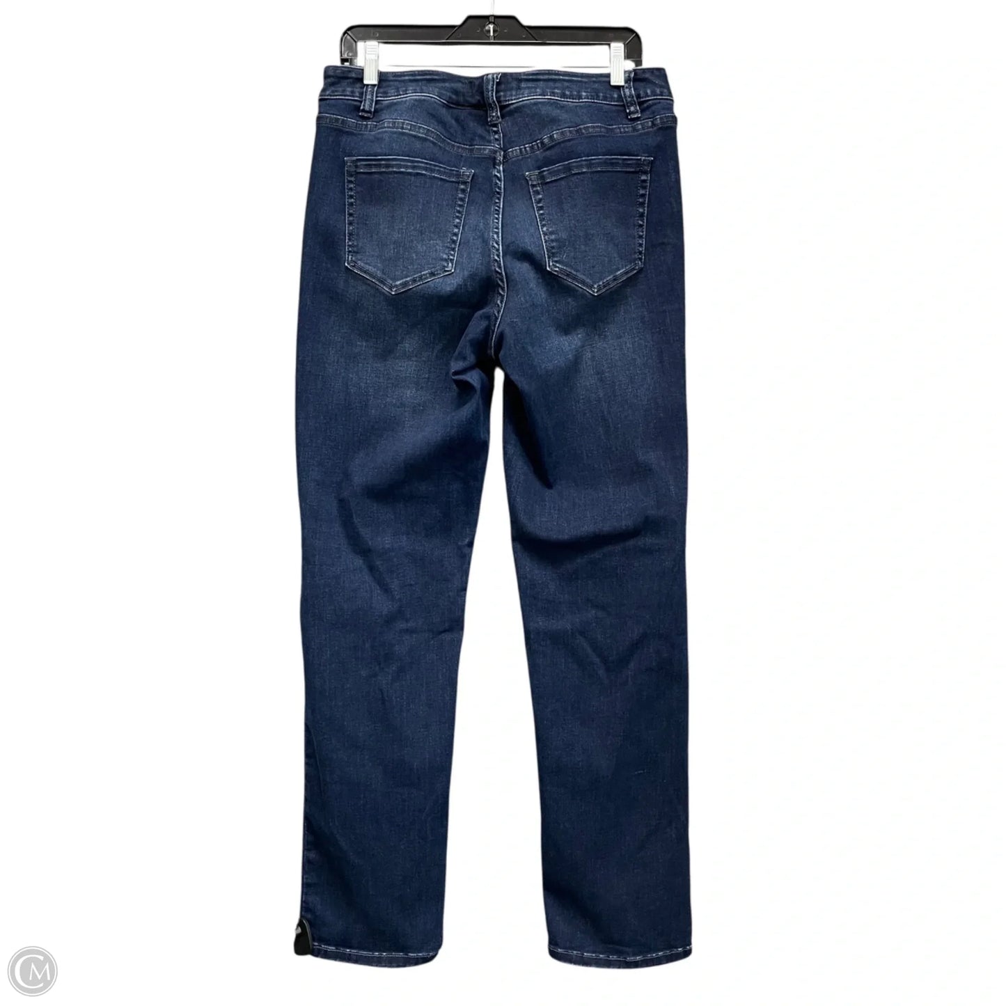 Jeans Straight By Lane Bryant In Blue Denim, Size: 12