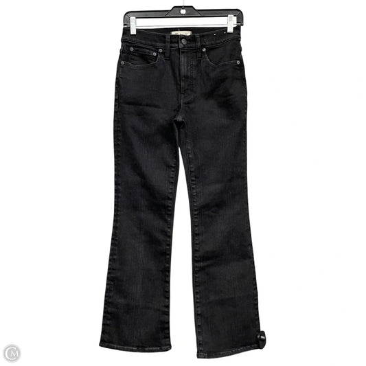Jeans Boot Cut By Madewell In Black, Size: 4