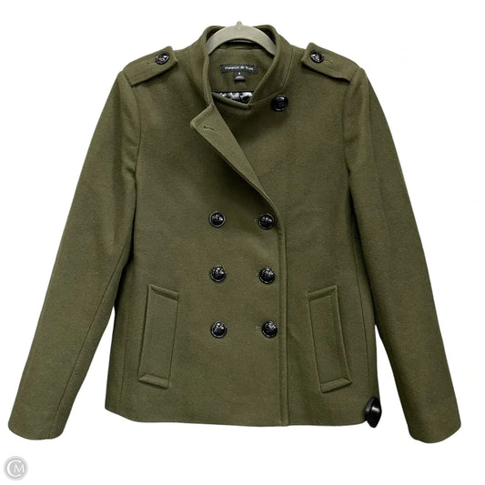 Coat Wool By Preston And New York In Green, Size: S