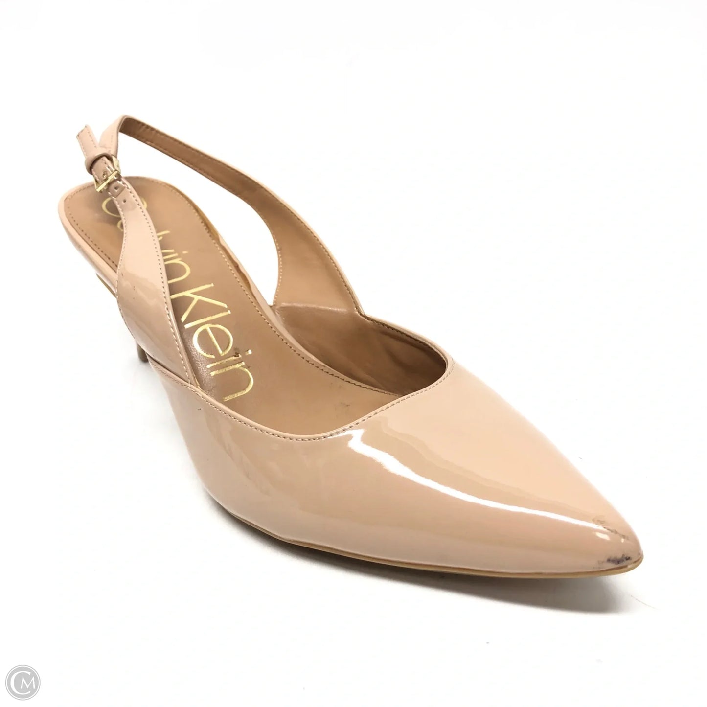 Shoes Heels Stiletto By Calvin Klein In Beige, Size: 10