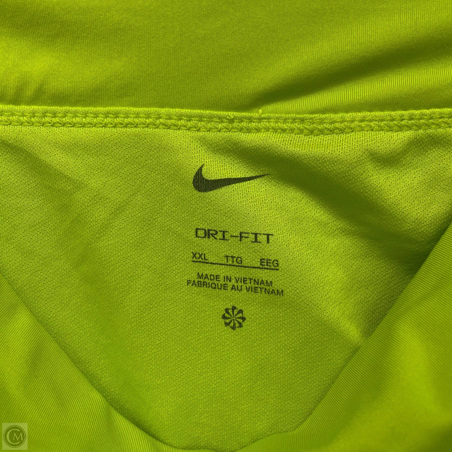 Athletic Shorts By Nike Apparel In Chartreuse, Size: Xxl