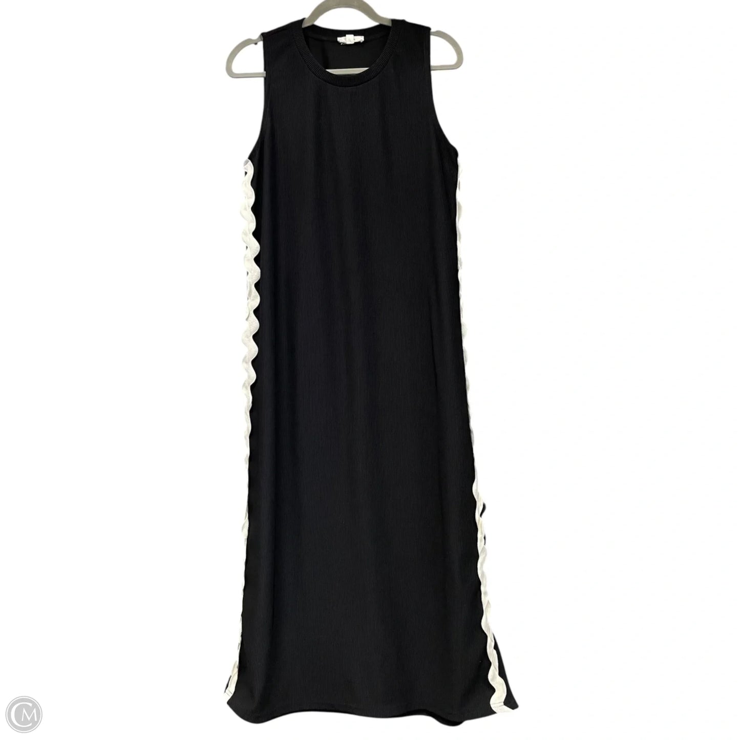 Dress Casual Midi By Entro In Black & Brown, Size: L