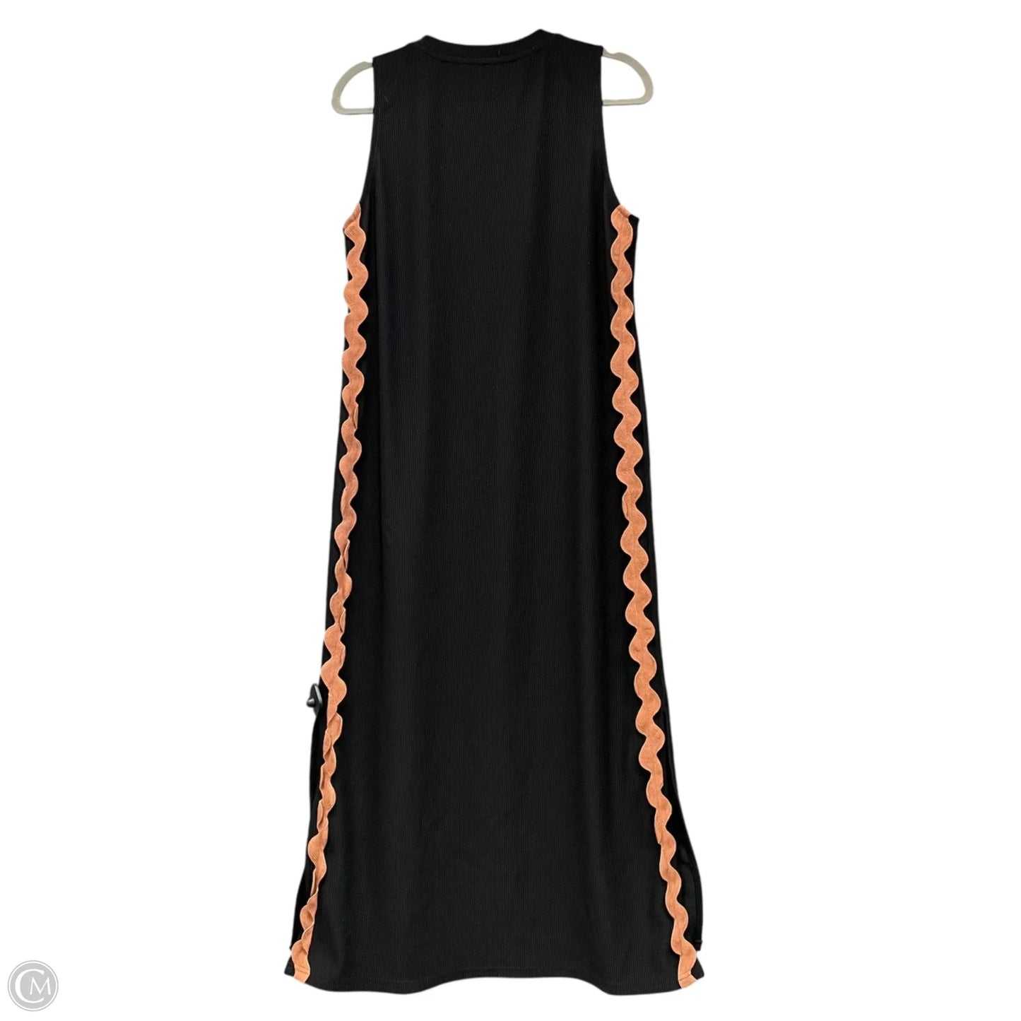 Dress Casual Midi By Entro In Black & Brown, Size: L