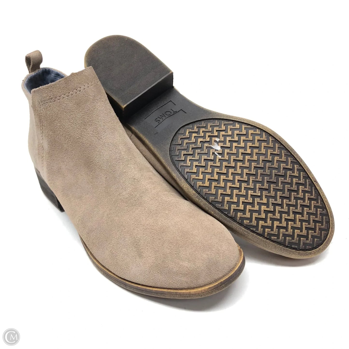 Shoes Flats By Toms In Taupe, Size: 8.5