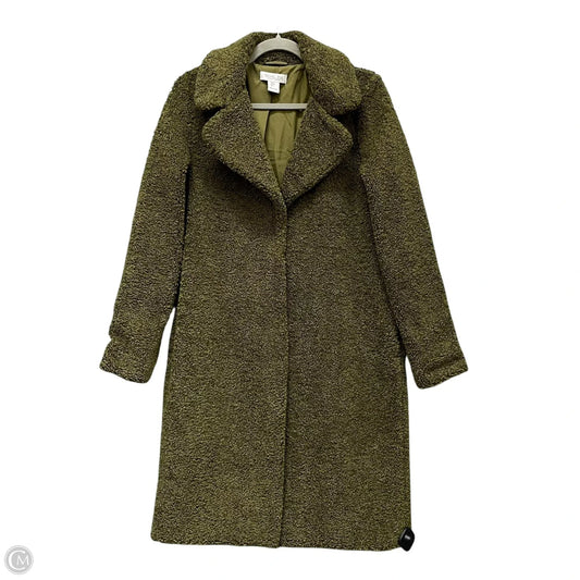 Coat Faux Fur & Sherpa By Rachel Zoe In Green, Size: S