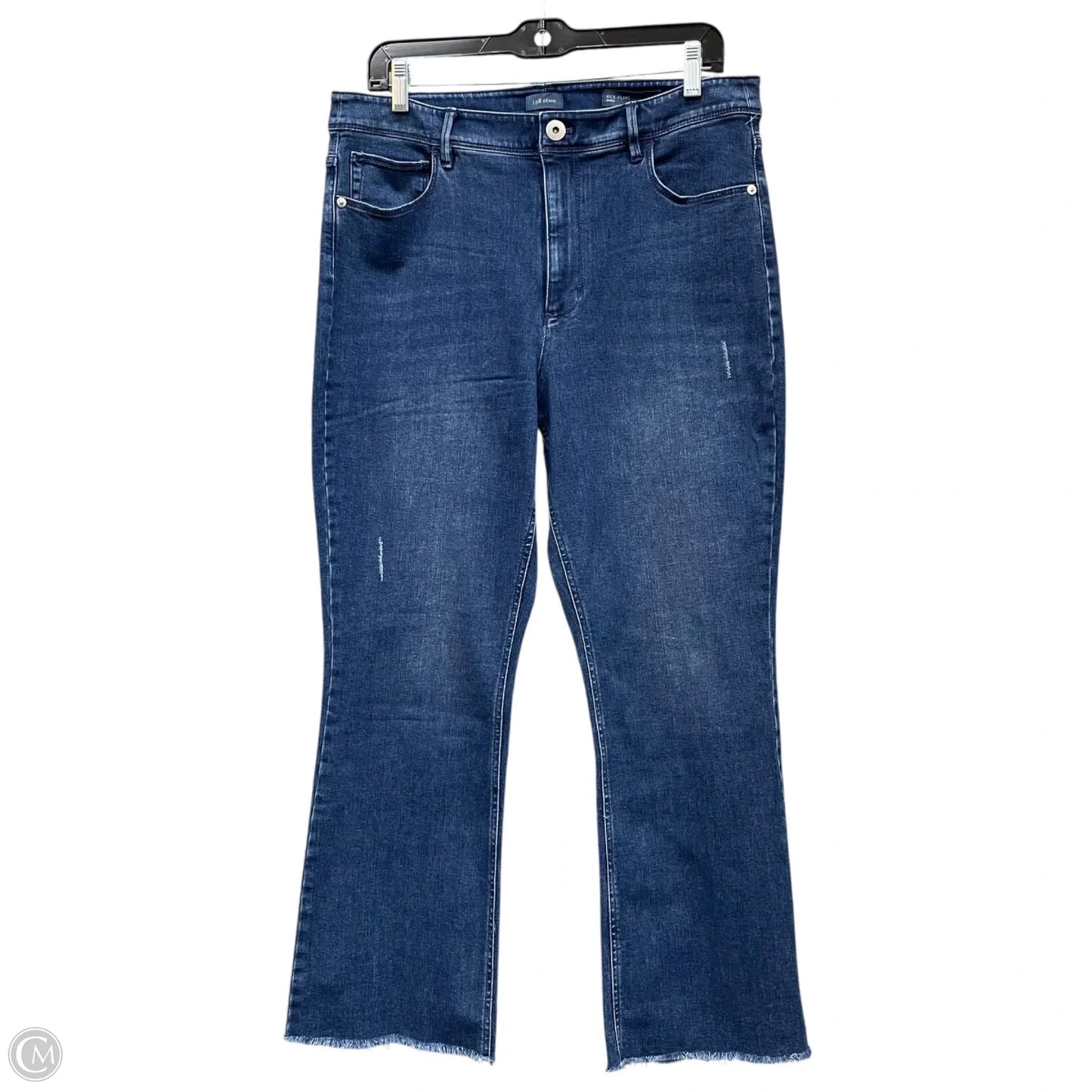Jeans Flared By J. Jill In Blue Denim, Size: 12