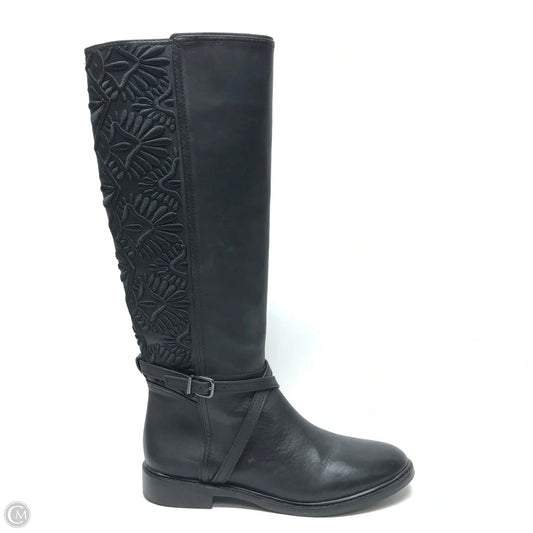 Boots Knee Heels By Gianni Bini In Black, Size: 8.5