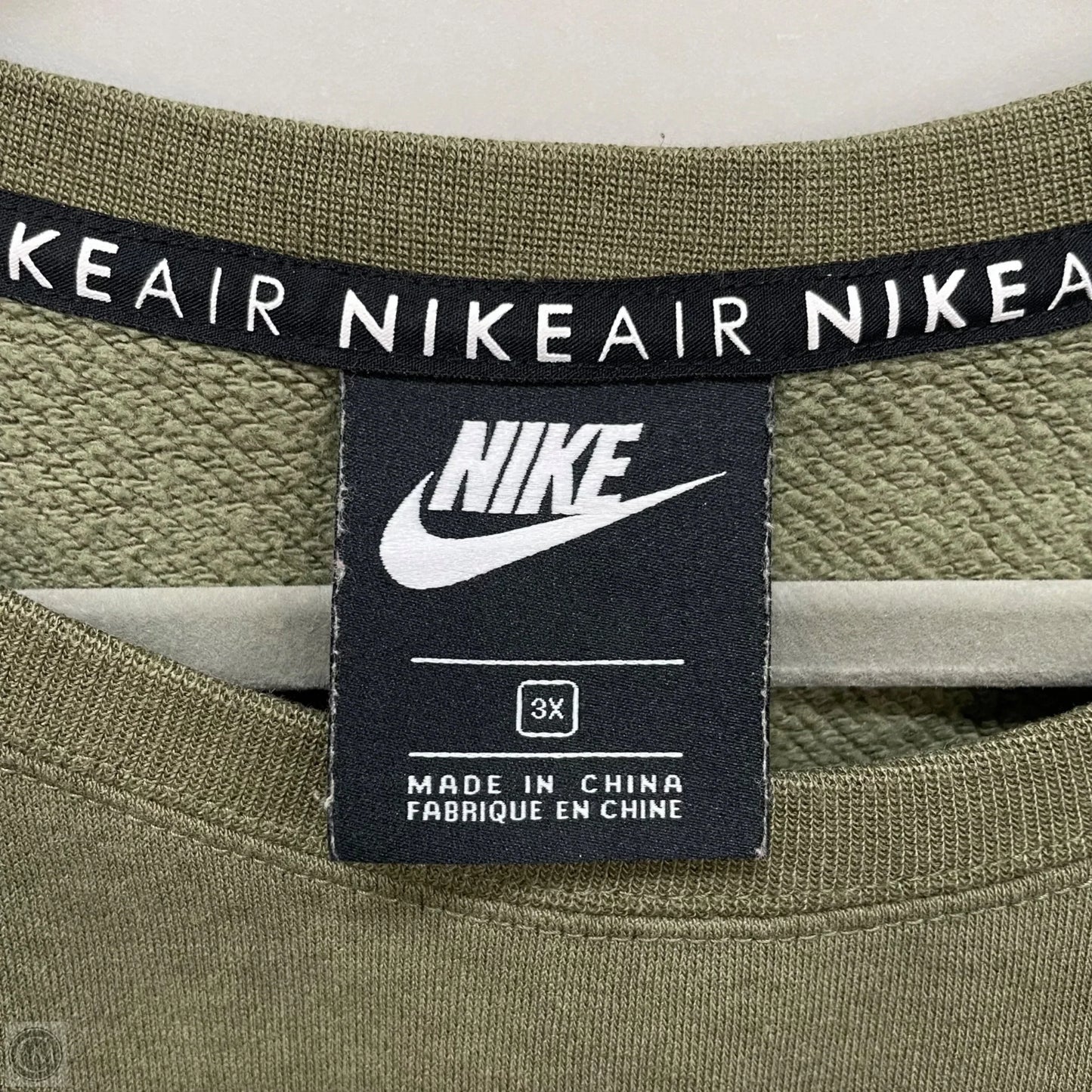 Sweater By Nike In Green, Size: 3x
