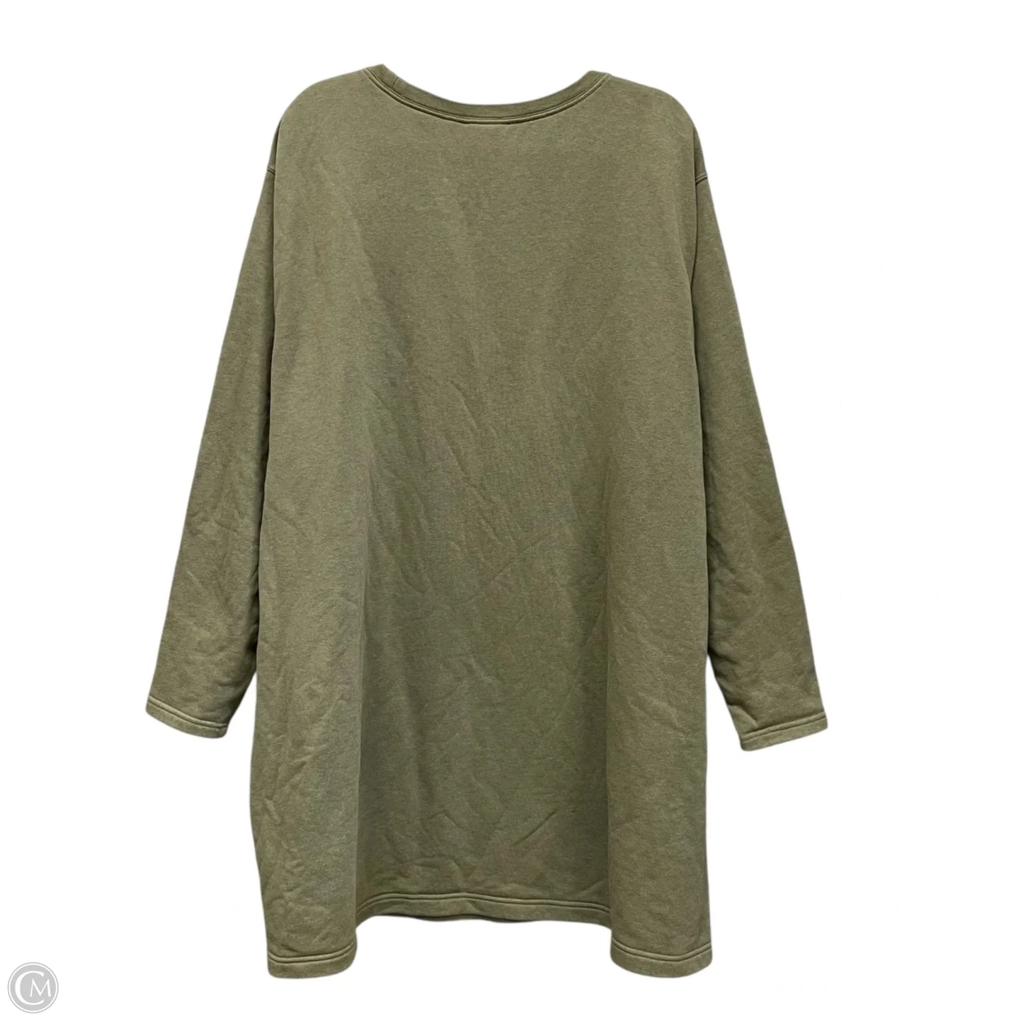 Sweater By Nike In Green, Size: 3x