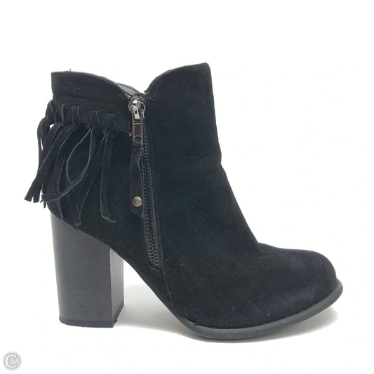 Boots Ankle Heels By Cmf In Black, Size: 9