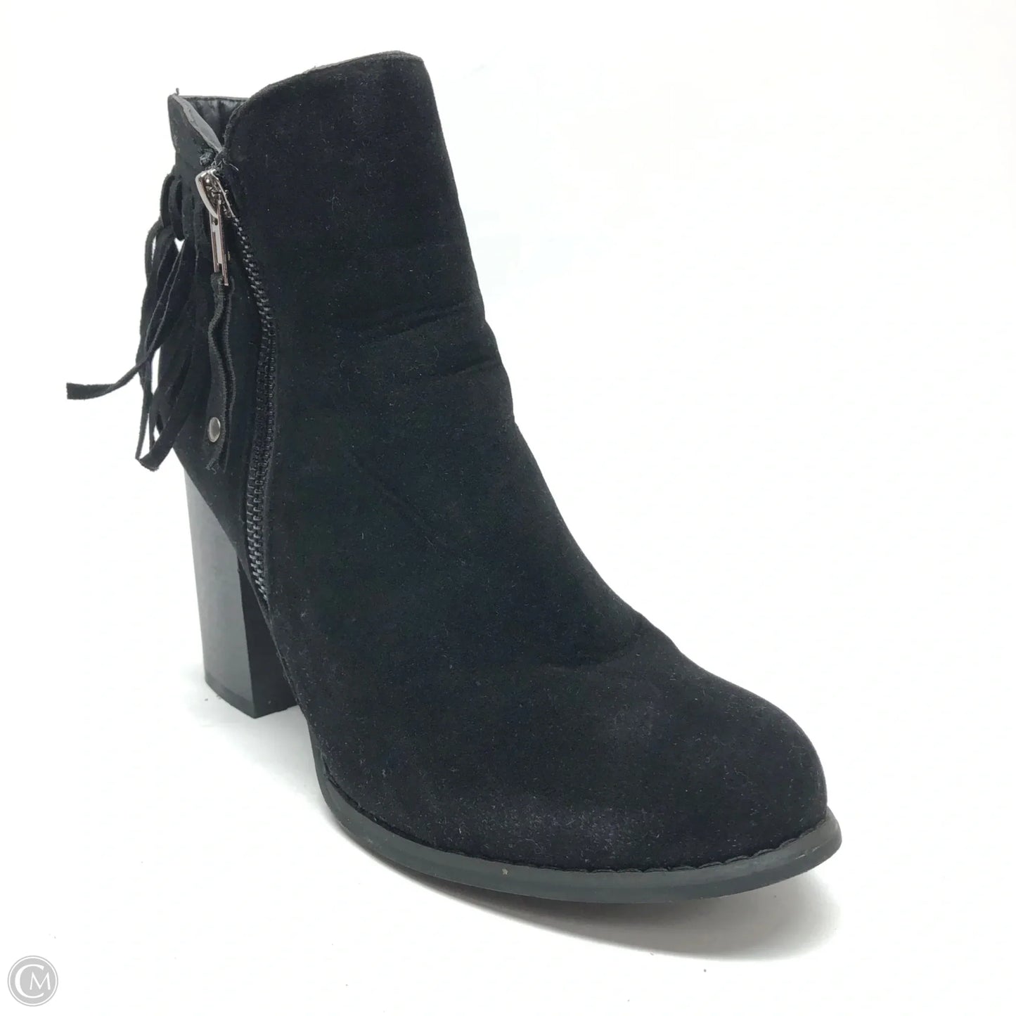 Boots Ankle Heels By Cmf In Black, Size: 9