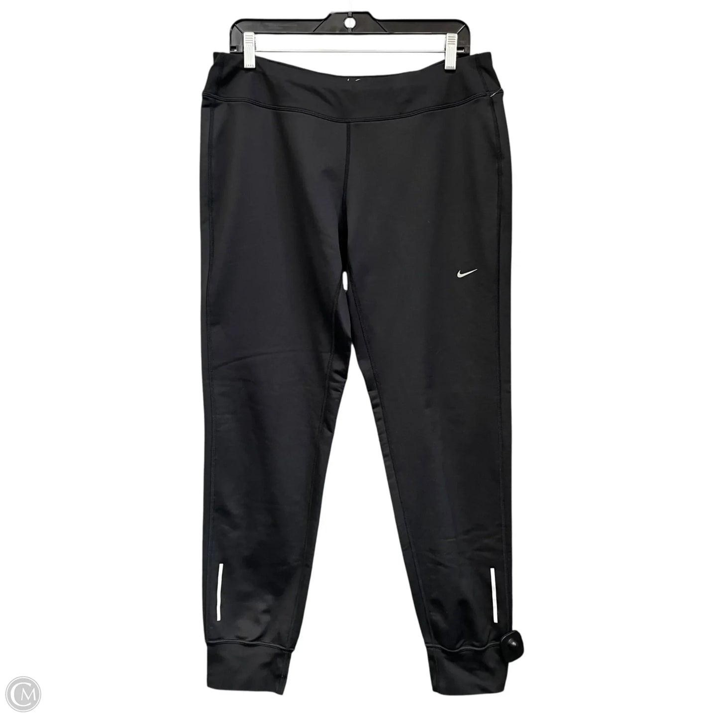 Athletic Leggings By Nike Apparel In Black, Size: L