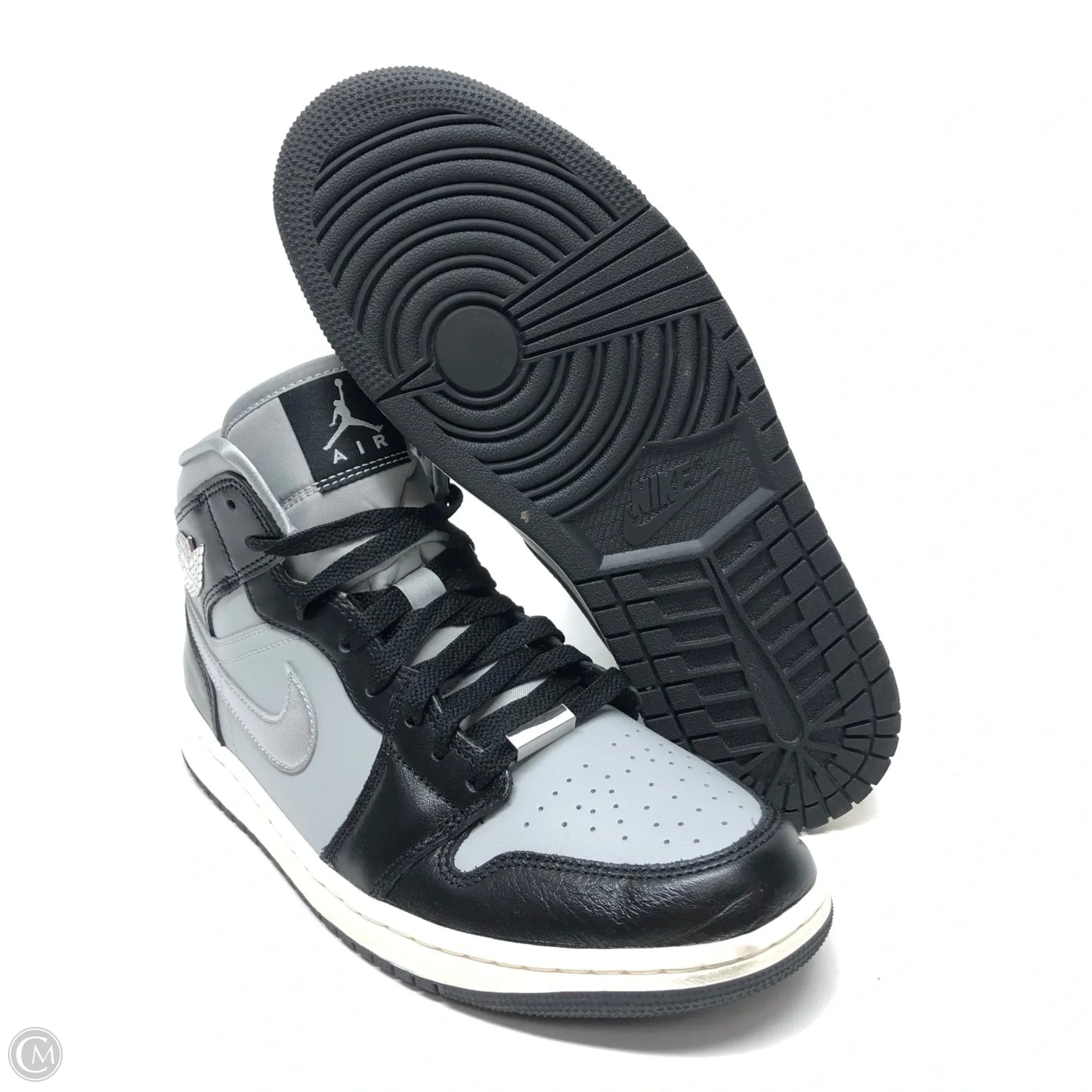 Shoes Sneakers By Nike In Black & Grey, Size: 10.5
