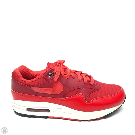 Shoes Sneakers Platform By Nike In Red & White, Size: 10.5