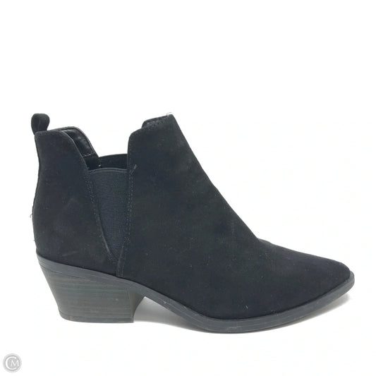 Boots Ankle Heels By Universal Thread In Black, Size: 7
