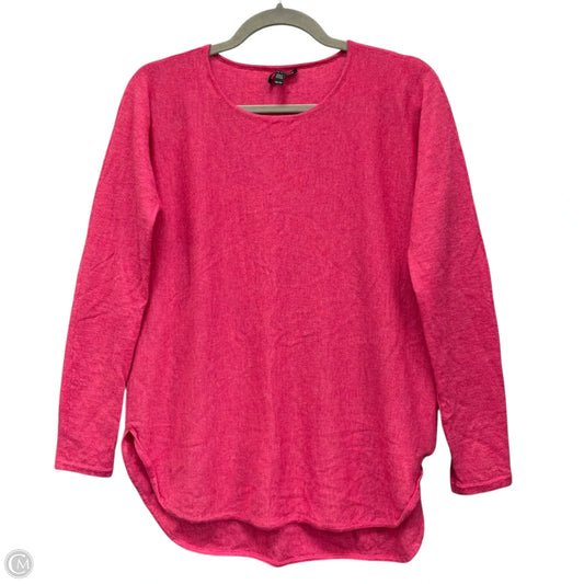 Sweater Cashmere By Eileen Fisher In Pink, Size: Xs