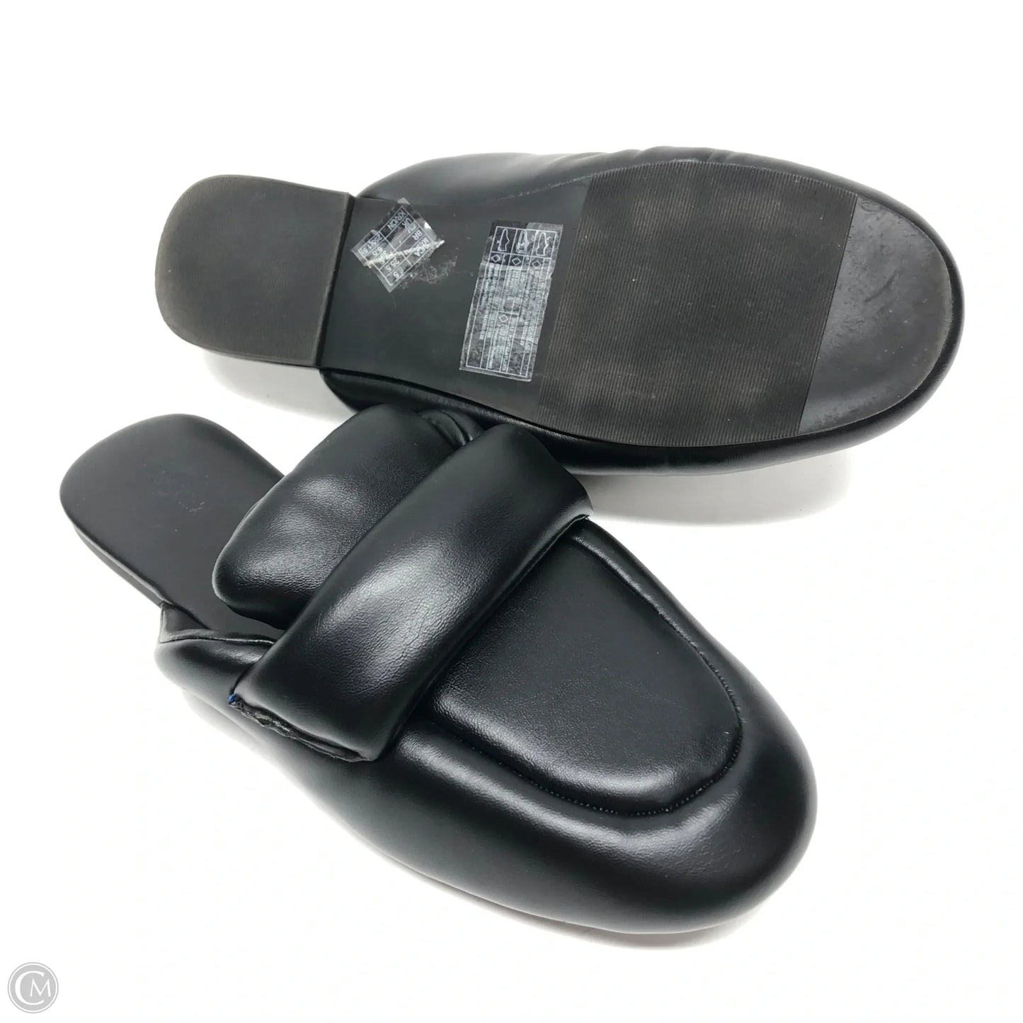 Sandals Flats By Forever 21 In Black, Size: 8.5