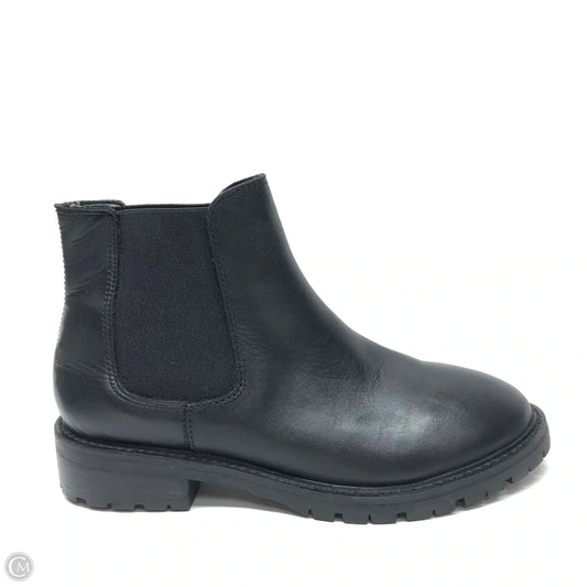 Boots Ankle Heels By Steve Madden In Black, Size: 6.5