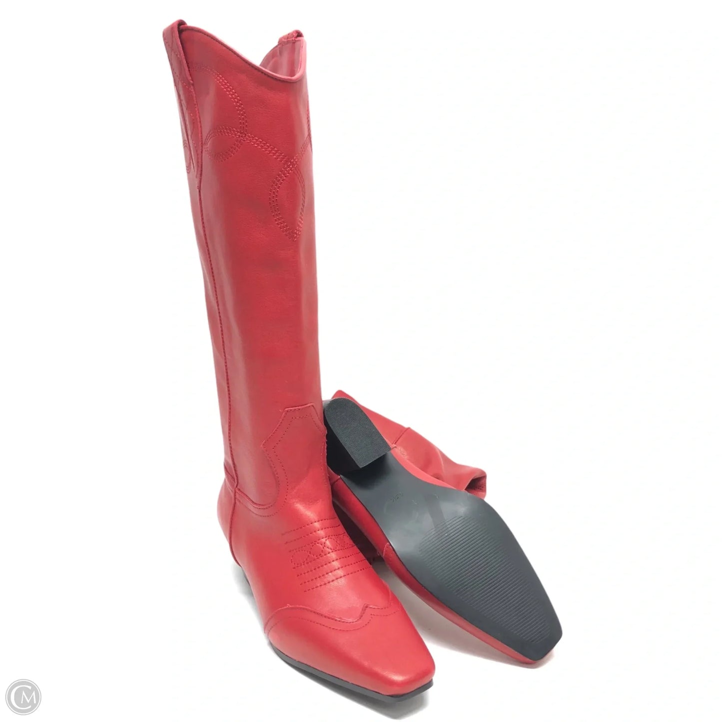 Boots Western By Steve Madden In Red, Size: 6.5