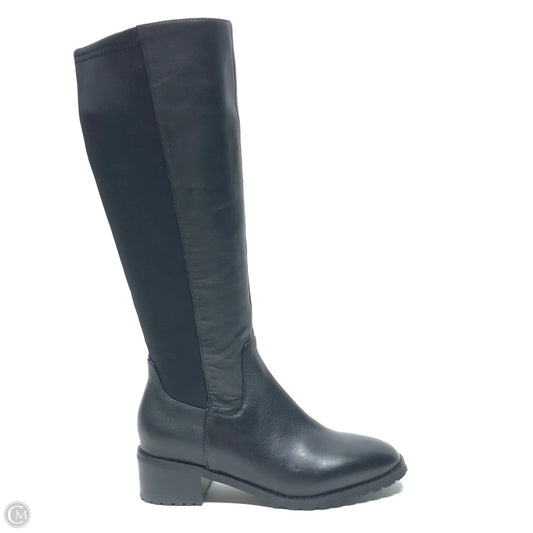 Boots Knee Heels By Blondo In Black, Size: 6.5