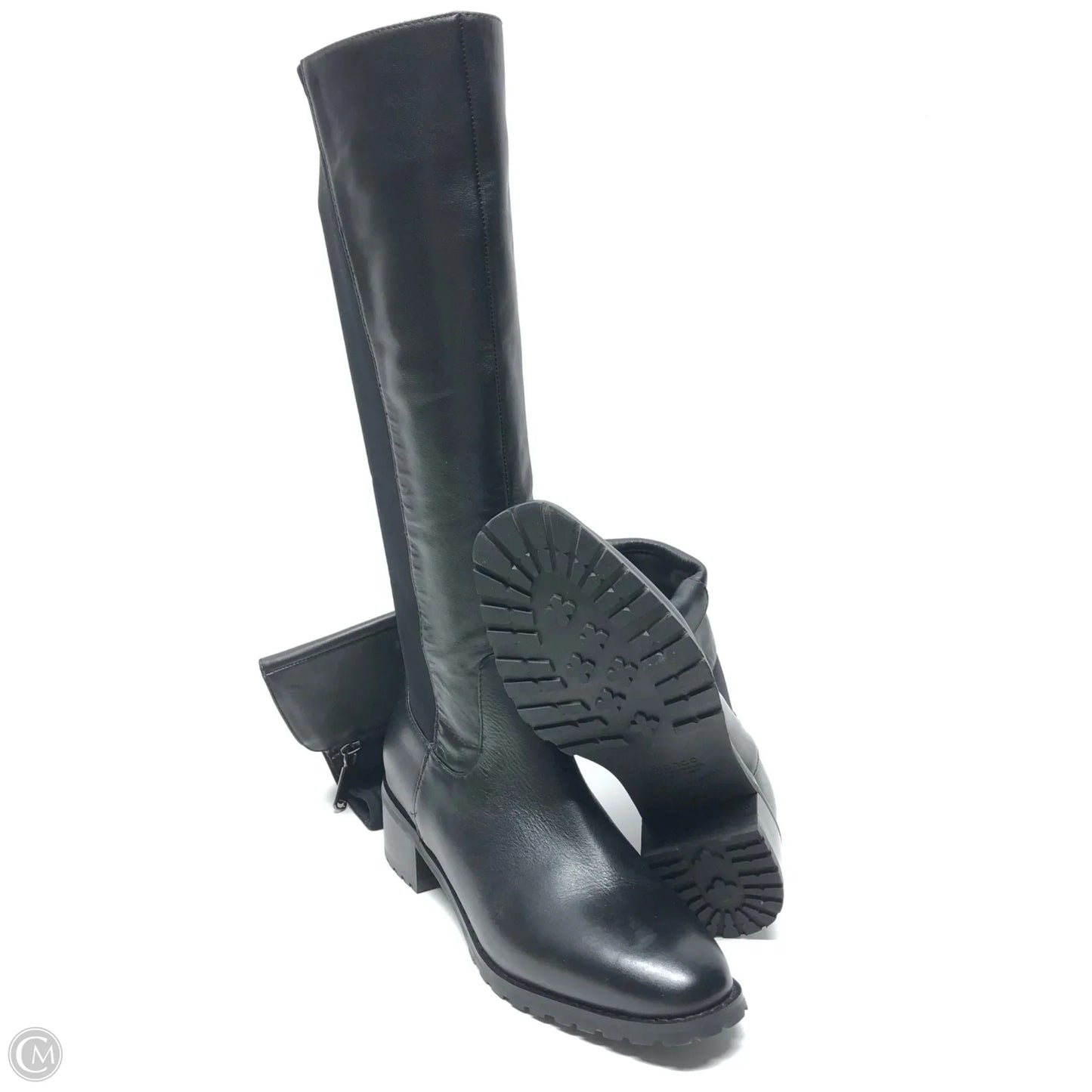 Boots Knee Heels By Blondo In Black, Size: 6.5