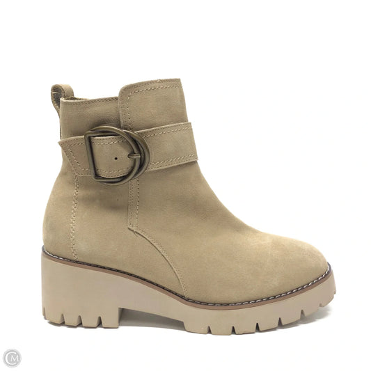 Boots Ankle Heels By Blondo In Beige, Size: 7
