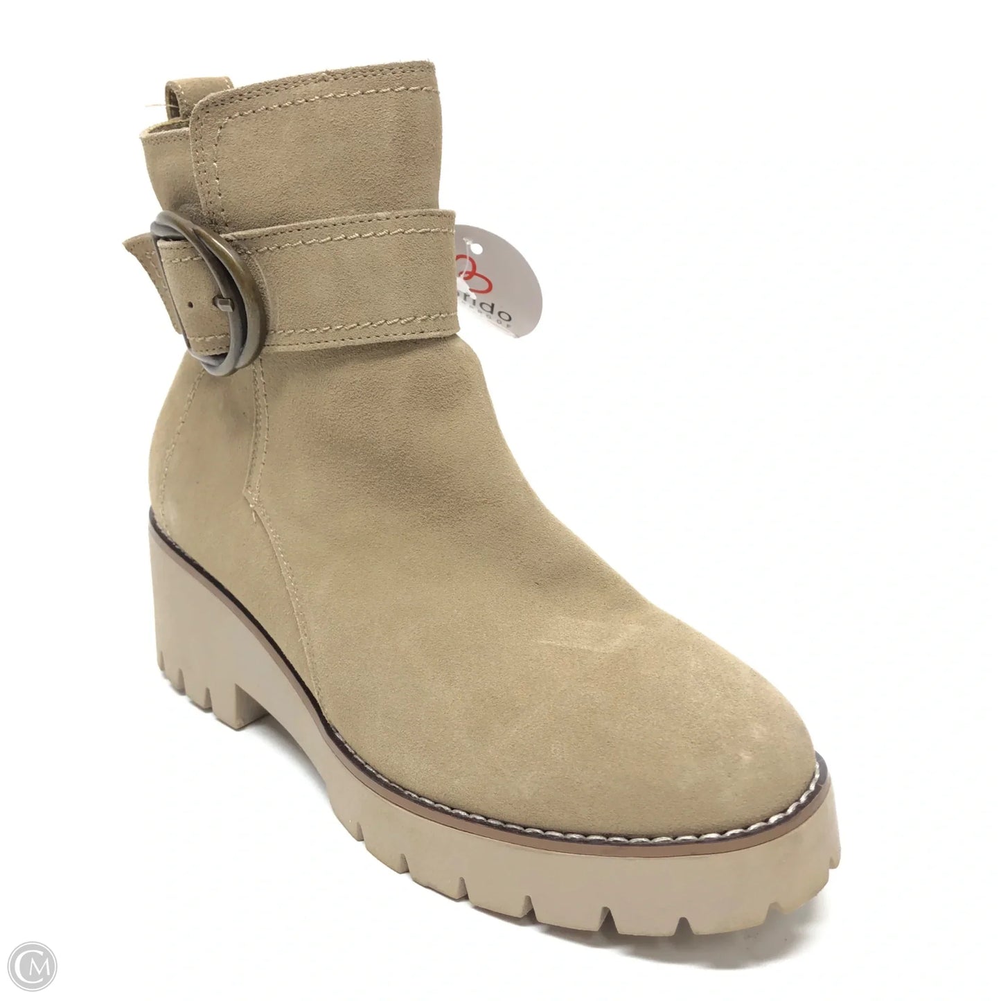 Boots Ankle Heels By Blondo In Beige, Size: 7