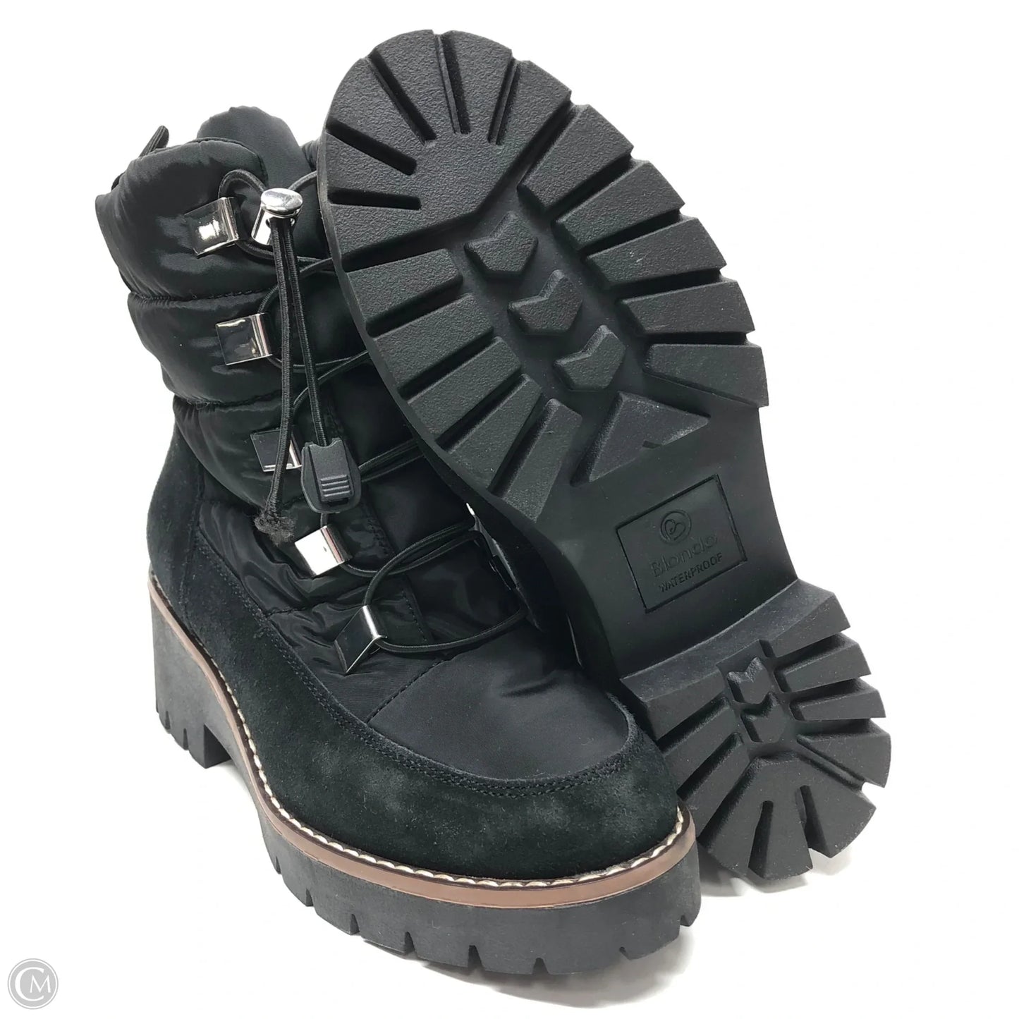 Boots Ankle Heels By Blondo In Black, Size: 6