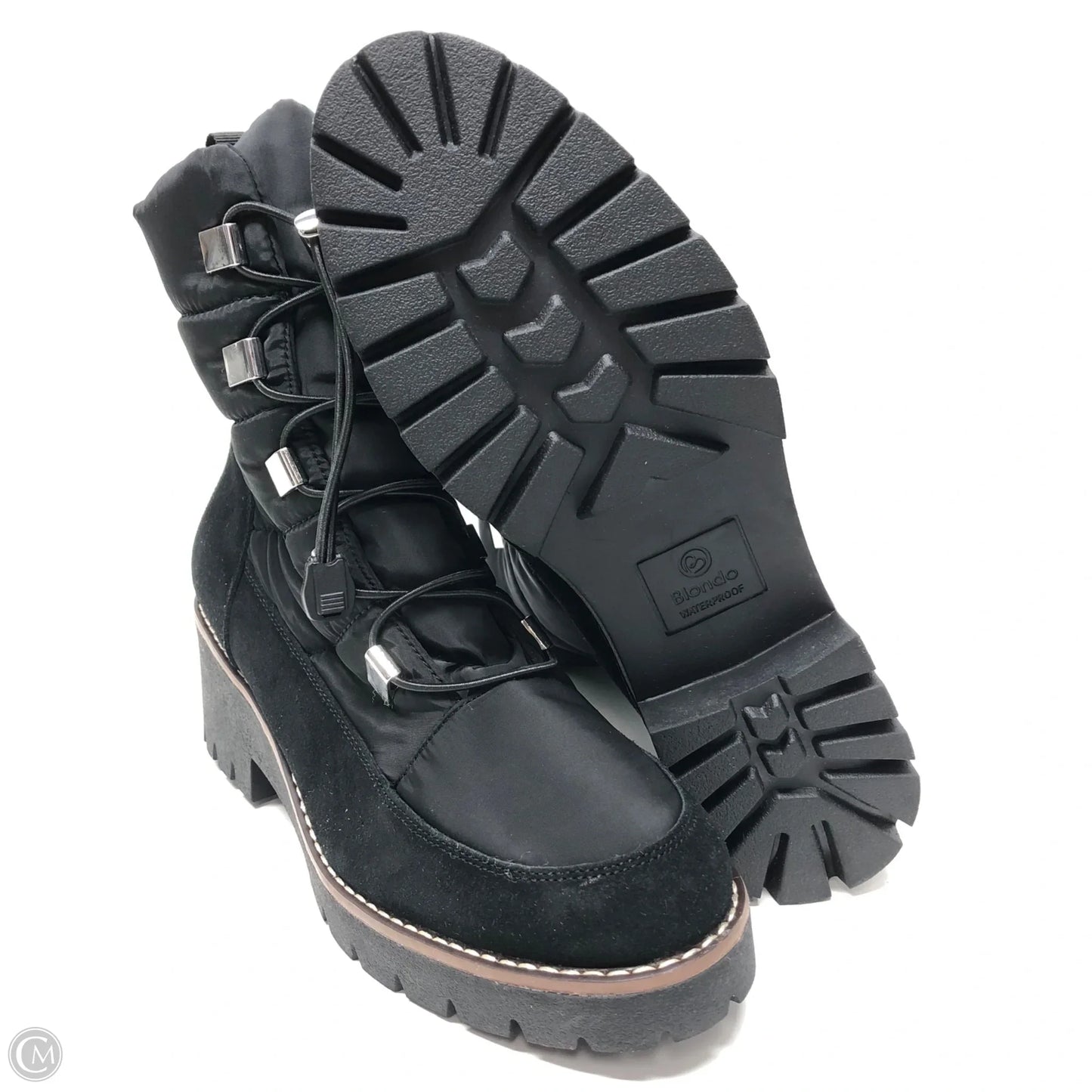 Boots Ankle Heels By Blondo In Black, Size: 10