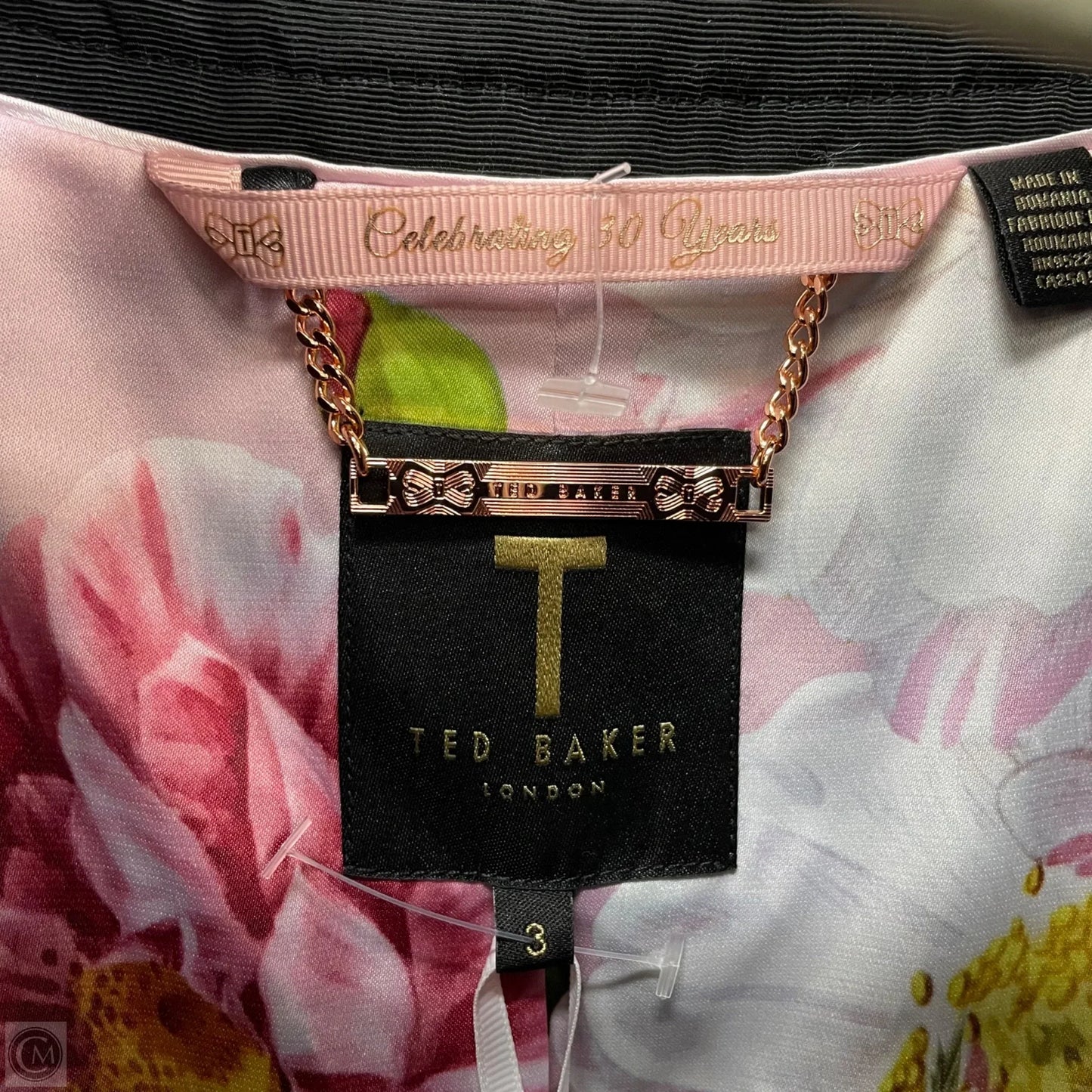 Blazer By Ted Baker In Black, Size: 8