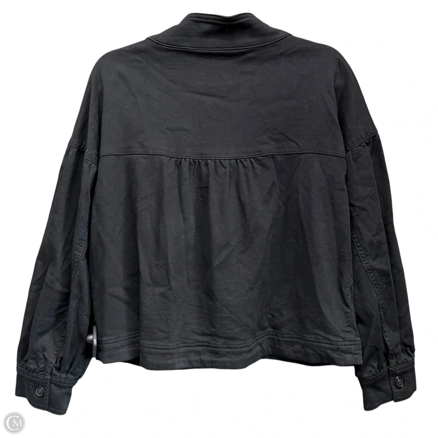 Jacket Shirt By Caslon In Black, Size: S