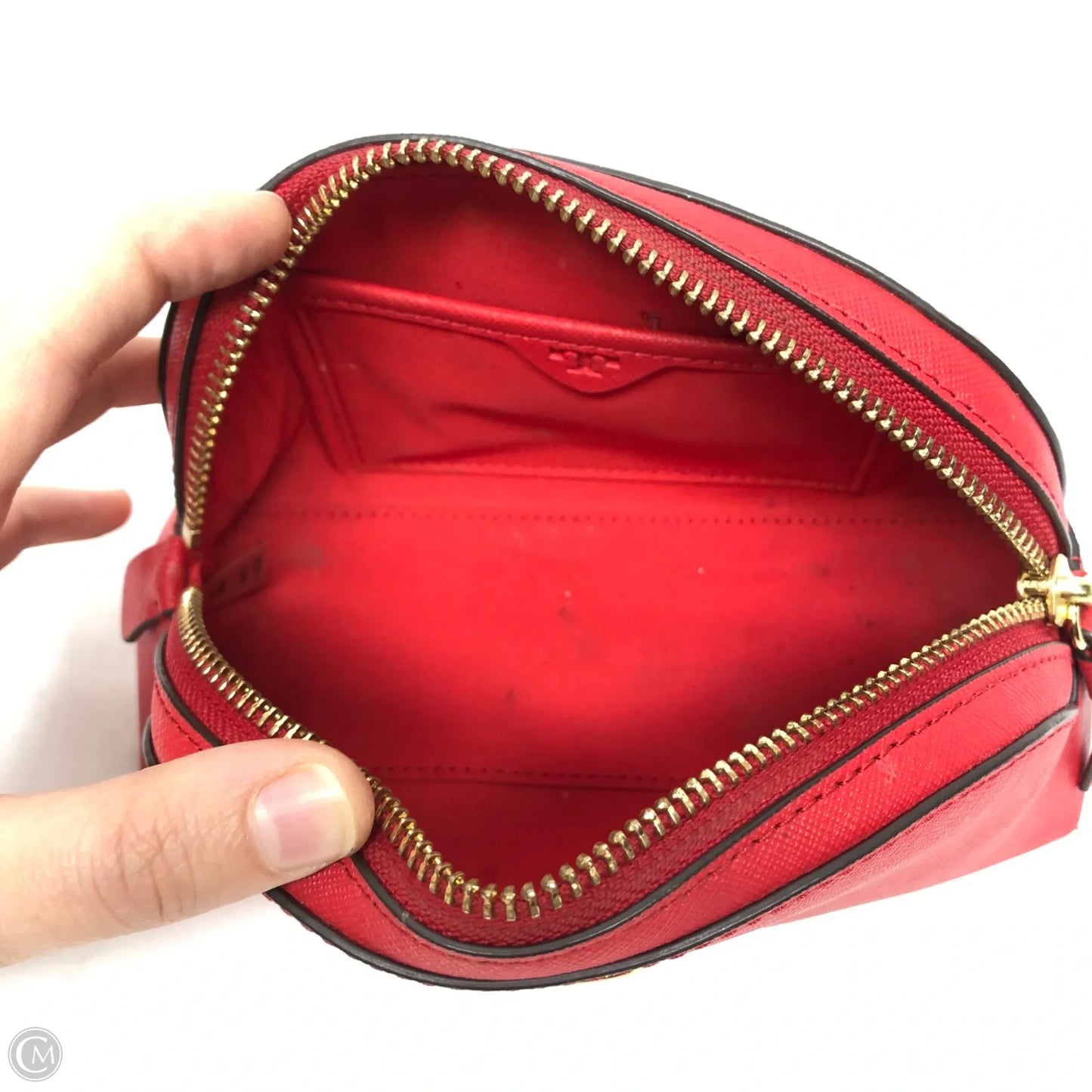 Makeup Bag Designer By Tory Burch, Size: Small