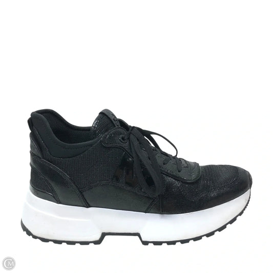 Shoes Sneakers Platform By Michael By Michael Kors In Black & White, Size: 10