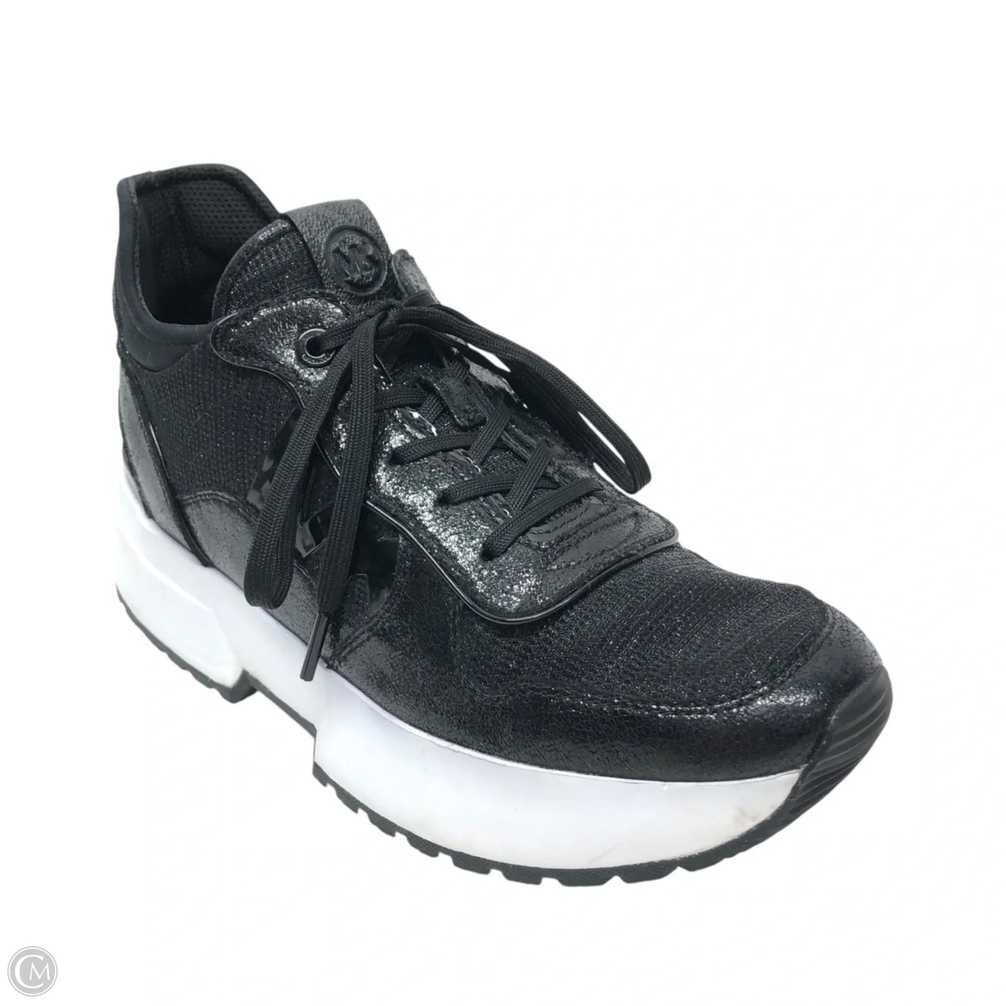Shoes Sneakers Platform By Michael By Michael Kors In Black & White, Size: 10