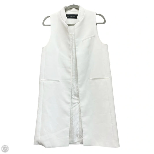 Vest Other By Zara Basic In White, Size: M