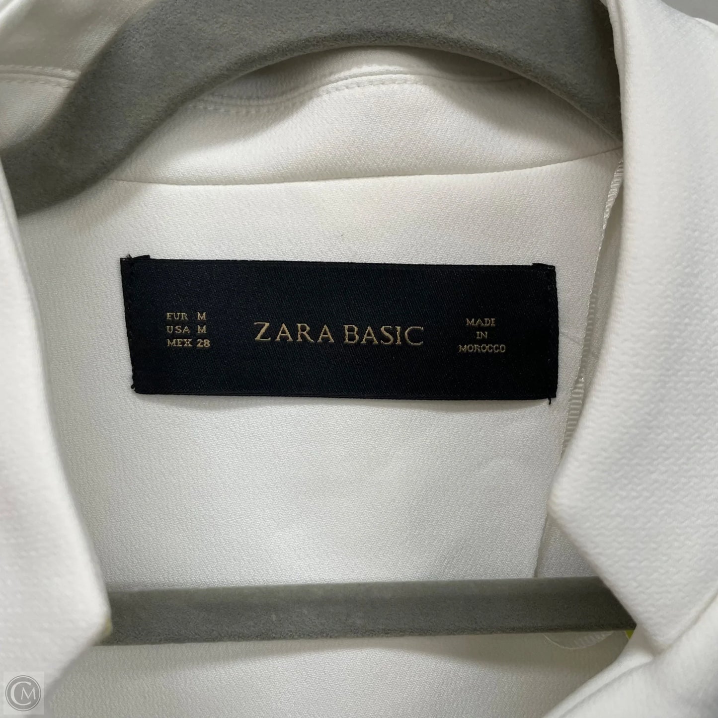 Vest Other By Zara Basic In White, Size: M