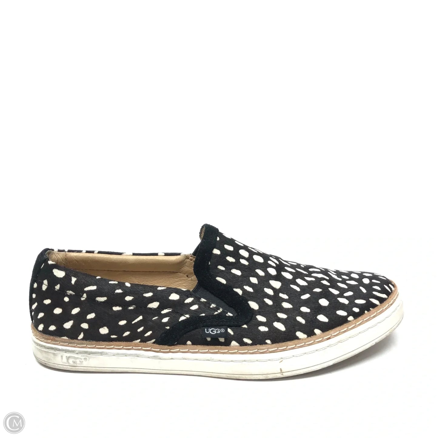 Shoes Designer By Ugg In Black & White, Size: 9