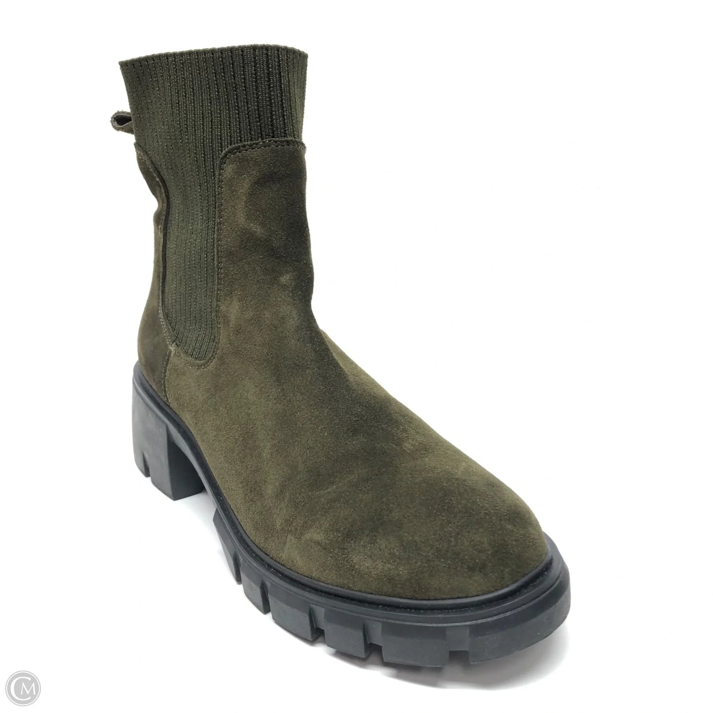 Boots Ankle Heels By Steve Madden In Green, Size: 9