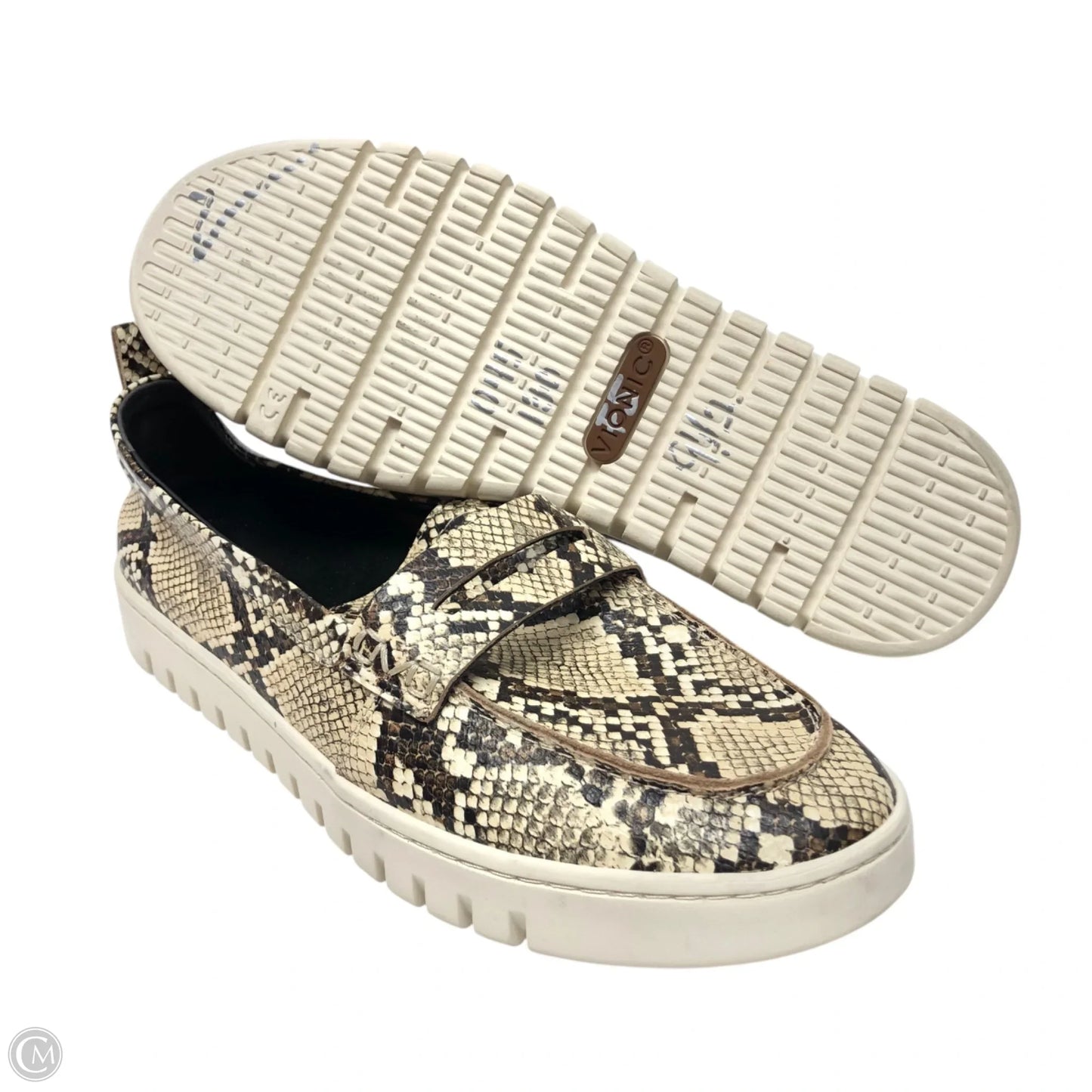 Shoes Flats By Vionic In Snakeskin Print, Size: 9.5