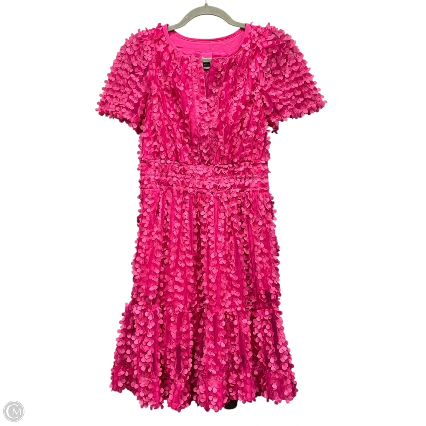 Dress Casual Short By Anthropologie In Pink, Size: Xs