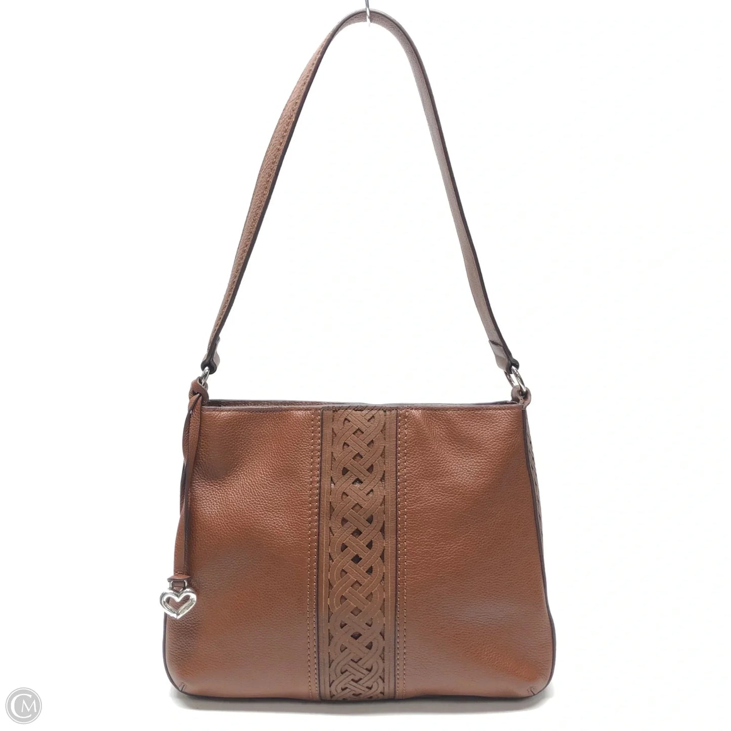 Handbag Leather By Brighton, Size: Medium