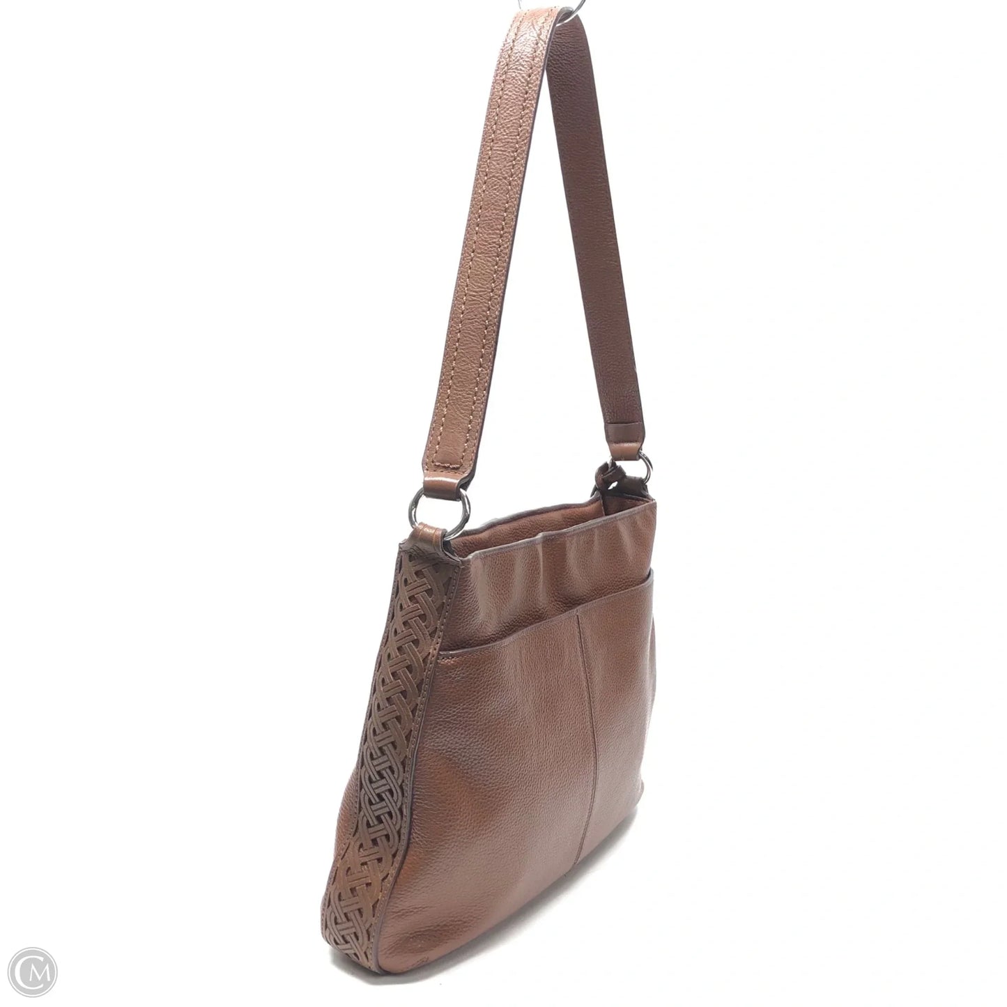 Handbag Leather By Brighton, Size: Medium