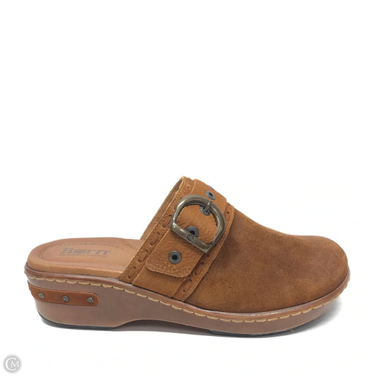 Shoes Flats By Born In Brown, Size: 9
