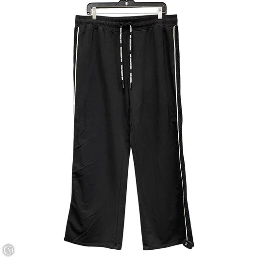 Pants Designer By Karl Lagerfeld In Black, Size: L