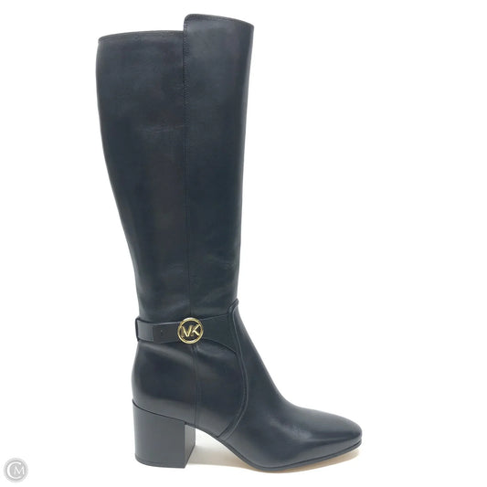 Boots Knee Heels By Michael By Michael Kors In Black, Size: 9.5