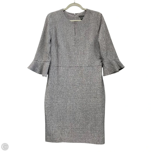 Dress Work By Ann Taylor In Grey, Size: 10